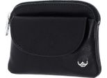 Golden Head Pelle Caso Chiave Colorado Classic Zipped Key Case Black Nero