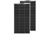 Pannello Solare Flessibile, Potenza 120W, Tensione 12V, Alta Efficienza, 2 Pc 120W (240 W)