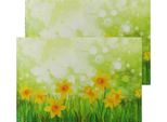 Tovagliette Tessili Cloth Fiori Di Narciso Set Di 2 45X30 Cm
