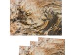 Tovagliette Tessili Cloth Venature Del Legno Natura 4 Pezzi 45X30 Cm