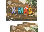 Tovagliette Tessuto Tovagliette In Tessuto Decorazione Natalizia Xmas Legno