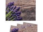 Tovagliette Tessili Cloth Lavanda Tavole Di Legno Set Di 4 45X30 Cm