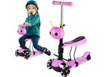 Malplay Triciclo Per Bambini A Partire Dai 2 Anni City Scooter Con Sedile E Cestino Ladybird Scooter Per Bambini Fino A 50Kg