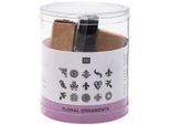 Rico Design Set Di Timbri Da 16 Pezzi Ornamenti E Design Floreale