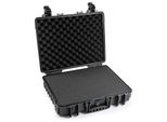 B&W Outdoor Case 6040 Con Schiuma Pretagliata (Si) Nero