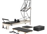 Macchina Pilates Reformer - Attrezzatura Per Home Fitness Con Resistenza - Per Un Efficace Allenamento Pilates A Casa Propria