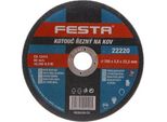 Festa - Disco Da Taglio In Metallo 150 X 2,5 X 22,2