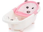 Chipolino Orsetto Per Vasca Da Bagno, Inserto Per Vasca Da Bagno Clip In Plastica Dalla Nascita Rosa