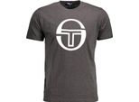 Sergio Tacchini T-Shirt Da Uomo In Tessuto Grigio SF12032 - Taglia: Xl
