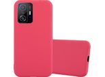 Custodia Cadorabo Per Xiaomi 11T / 11T Pro Custodia Protettiva In Rosso Custodia Del Telefono Cellulare Tpu Silicone Custodia Cover