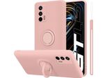 Cadorabo Custodia Per Realme Gt / Gt Neo 2T / Q3 Pro Custodia Protettiva In Rosa Custodia Per Cellulare Tpu Custodia Cover