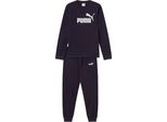 Puma Nº1 Logo Tuta Da Ginnastica Blu, Viola 7-8 Anni Ragazzi Blu, Viola 7-8 Anni