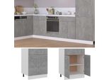 Syfax™ Armadio Inferiore Cassetto Grigio Cemento 60X46X81,5Multistrato