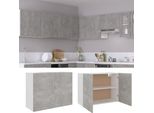Syfax™ Mobile Pensile Grigio Cemento 80X31X60 Cm In Legno Multistrato