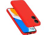 Cadorabo Custodia Protettiva Per Honor X7 Caso In Rosso Telefono Cellulare Case Cover Tpu Etui