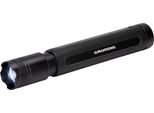 Grundig Torcia Led 350 Lumen - 6W - Portata 200M - 3 Modalità Di Luce: Alta, Bassa, Pulsante - Nero