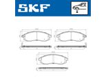 Set Pastiglie Freno Anteriori Skf Pastiglie Freno Per Nissan Maxima Qx (A32) Vkbp 81121 A