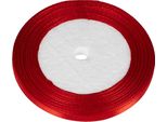 Nastro Di Raso - 6 Mm/ 22,5 M - Rosso