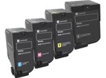 Lexmark Original Toner - 4Er Multipack FüR Cs720De/Dte, Cs725De/Dte, Cx725De/Dhe/Dthe
