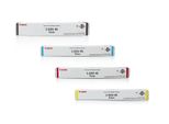 Canon Original Toner C-EXV45 4Er-Set Schwarz, Cyan, Magenta, Gelb