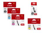 Canon Original PGI-580XXL Pgbk+ CLI-581XXL Druckerpatronen 5Er-Multipack - Bk/C/M/Y/Bk