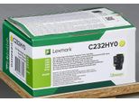 Lexmark Original Toner - Gelb (C232HY0) FüR C2325Dw, C2425Dw, C2535Dw, Mc2325Adw, C2425Dw, Mc2535Adwe
