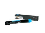Lexmark Original Toner Standard Variante - X950 Cyan 22.000 Seiten (X950X2CG)