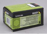 Lexmark Original 802SY Toner Gelb 2.000 Seiten (80C2SY0) FüRcx310N/Dn, Cx410E/De/Dte, Cx510De/Dhe/Dthe