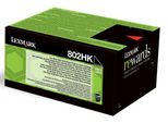 Lexmark Original 802HK Toner Schwarz 4.000 Seiten (80C2HK0) FüR Cx410E/De/Dte, Cx510De/Dhe/Dthe