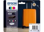 Epson Original 405XL Koffer Druckerpatronen 4Er Multipack Schwarz Cyan Magenta Gelb (C13T05H64010)