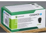 Lexmark Original Toner - Cyan (C232HC0) FüR C2325Dw, C2425Dw, C2535Dw, Mc2325Adw, Mc2425Adw, Mc2535Adwe
