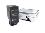 Lexmark Original Toner Standard Variante - CX735 Cyan 16200 Seiten (81C0X20)