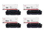 Canon Original Toner 046H 4Er-Set Schwarz, Cyan, Magenta, Gelb Hohe Ergiebigkeit (OP1254C002)