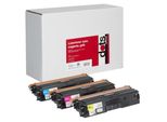 Dots Toner Kompatibel Zu Brother TN-421C/M/Y, 3Er-Set Cyan, Magenta, Gelb