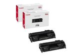 Canon Original Toner 719 Doppelpack Schwarz 2.100 Seiten (OP3479B002)