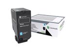 Lexmark Original Toner Standard Variante - CS728 Cyan 10000 Seiten (75B0020)