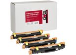 Dots Toner Kompatibel Zu Brother TN243BK/C/M/Y, 4Er-Set Schwarz, Cyan, Magenta, Gelb