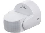 Rilevatore Di Movimento Pir Maclean, Infrarosso, IP65, Bianco, Portata 12 M, Carico Massimo 800/1200 W, MCE468 W