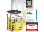 Set Di 2 Zanzariere Magnetiche Easymaxx Insect Protect, Fino A Max. 110 X 130Cm
