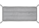 Cuscino In Schiuma Trapuntata 100X50 Cm Grigio Scuro