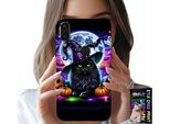 Custodia Per Huawei Y7 2019 - Gatto Nero Halloween Salem Pumpkin Designs
