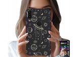 Custodia Per Huawei Y7 2019 - Cosmo Pianeti Stelle Luna + Vetro