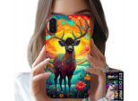 Custodia Per Huawei Y7 2019 - Disegni Colorati Cervi Alci Animali Della Foresta