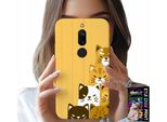 Custodia Per Xiaomi Redmi 8 - Amore Gatto, Disegni Con Gatti, Custodia + Vetro
