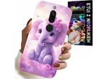 Custodia Per Xiaomi Redmi 8 - Elefante Carino Su Sfondo Rosa Custodia + Pellicola