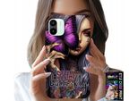 Custodia Per Xiaomi Redmi A2 - Anti Social Butterfly Rosa Farfalla + Pellicola Protettiva