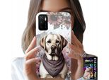 Custodia Per Xiaomi Poco M3 Pro 5G - Cane Husky Motivo Cane + Vetro