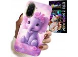 Custodia Per Xiaomi Redmi A5 - Simpatico Elefante Su Sfondo Rosa Custodia + Pellicola Protettiva