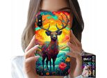 Custodia Per Xiaomi Redmi 9A - Disegni Colorati Cervi Alci Animali Della Foresta