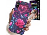 Custodia Per Xiaomi Redmi 9A - Cuore, Rosa, Teeny Custodia + Vetro